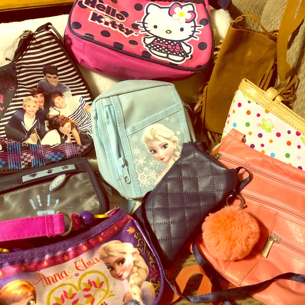 🔥3 for $15. Lot of girls purses